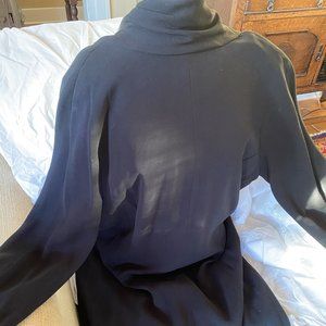 Linda Allard x Ellen Tracy Black high neck dress